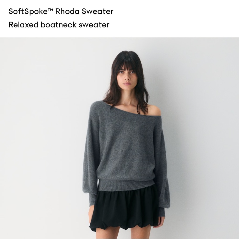 Aritzia Soft Spoke Rhoda Sweater